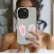 Bunny Footprints Design
 Phone Case iPhone Samsung Cover Pixel 4726 - Image 2