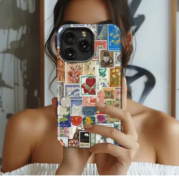 Bunny in Wildflowers
 Phone Case iPhone Samsung Cover Pixel 4208 - Image 1