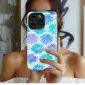 Burgundy Cloudscape Phone Case iPhone Samsung Cover Pixel 5201 - Image 1
