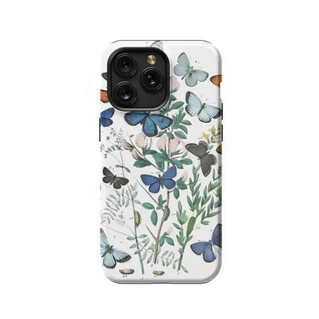 Butterfly Floral Spring Phone Case iPhone Samsung Pixel & More #384