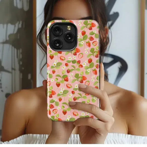 Butterfly Garden on Teal Phone Case iPhone Samsung Cover Pixel 4870 - Image 1