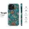 Butterfly Garden on Teal Phone Case iPhone Samsung Cover Pixel 4870 - Image 6