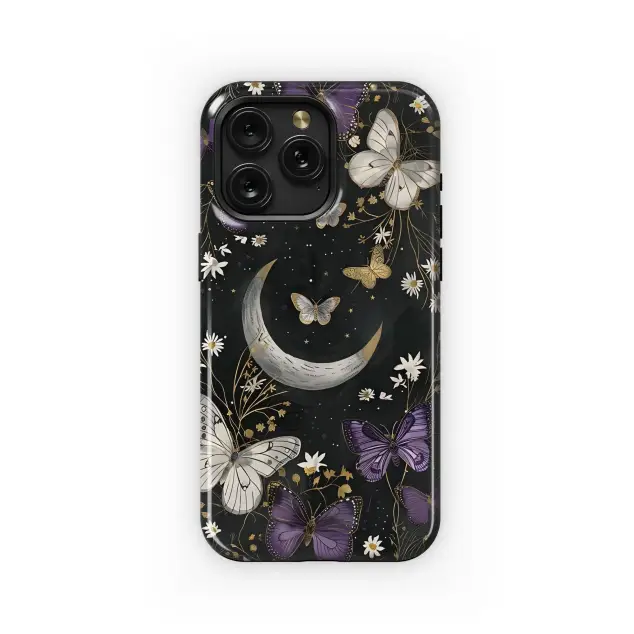 Butterfly Moonlit Garden Phone Case iPhone Samsung Cover Pixel 5087