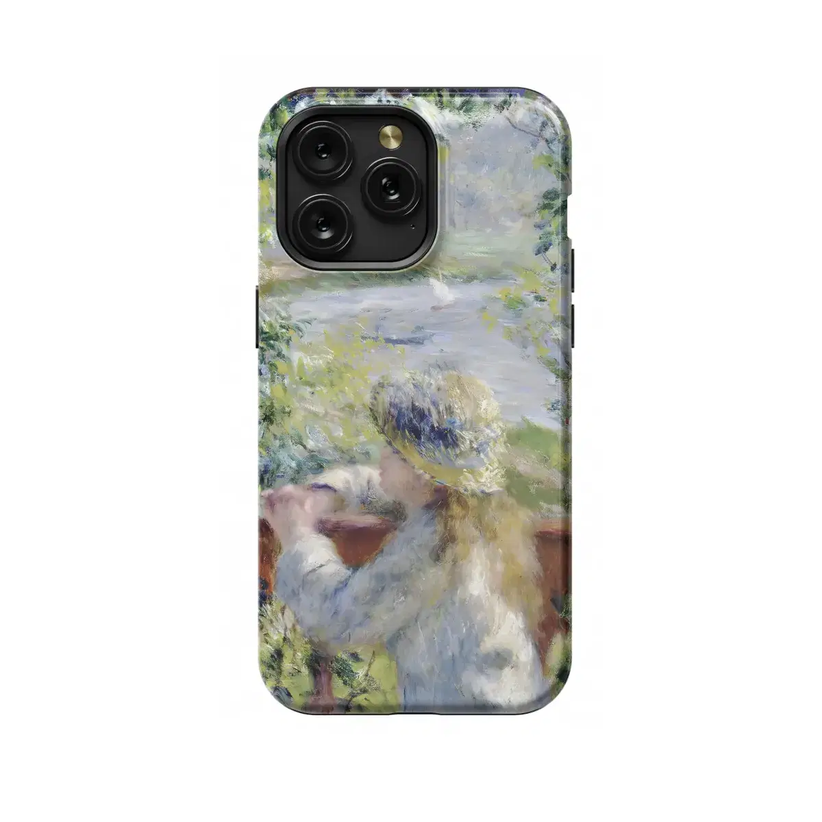 By the Water (Near the Lake) Pierre-Auguste Renoir Phone Case iPhone Samsung Pixel & More 208 - Image 1