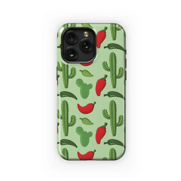 Cacti and Peppers Phone Case iPhone Samsung Cover Pixel 3270
