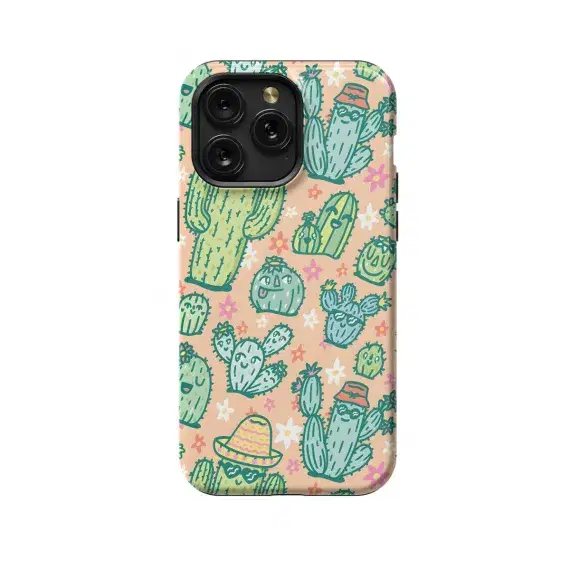 Cactus Phone Case iPhone Samsung Pixel & More 91 - Image 1