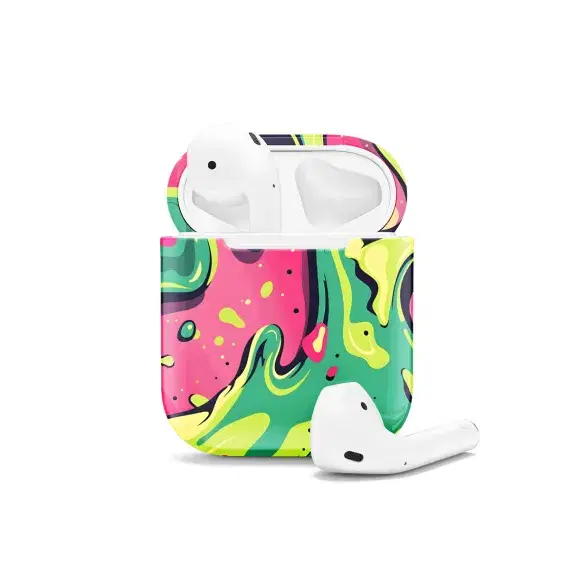 Candy Splash AirPods Case AirPods Pro AirPods Pro 2 AirPods 3 AirPods 2 Glossy 1588 - Image 1