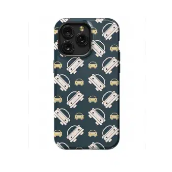 Car Toys Cars Seamless Pattern Cartoon Phone Case iPhone Samsung Cover Pixel 1122 - Image 1