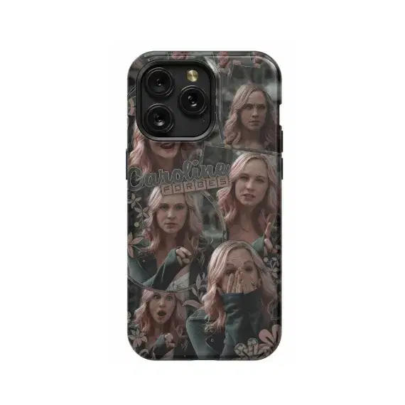 Caroline Forbes Floral Phone Case iPhone Samsung Pixel & More - Image 1