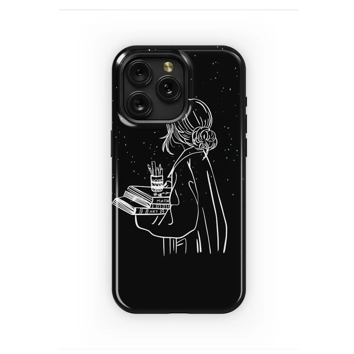 Carrying Worlds in Her Arms Phone Case iPhone Samsung Cover Pixel 6816 - Image 1