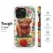 Cartoon Highland Cow Flower Phone Case iPhone Samsung Cover Pixel 3322 - Image 6