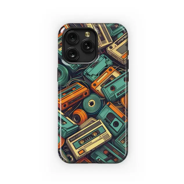 Cassette Tape Phone Case iPhone Samsung Cover Pixel 1759