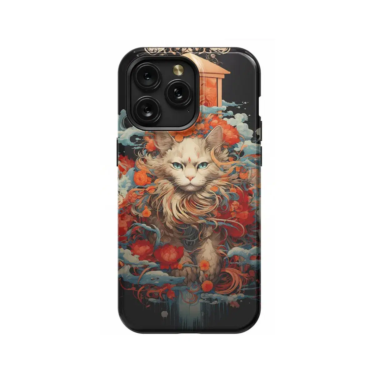 Cat Monarch Phone Case iPhone Samsung Pixel & More - Image 1