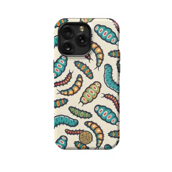 Caterpillar of Halloween Insect Worm Bug Phone Case iPhone Samsung Pixel & More 333 - Image 1