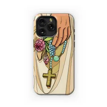 Catholic Christian Cross Phone Case iPhone Samsung Cover Pixel 2018 - Image 1