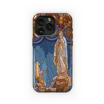 Catholic Christian Mosaic Phone Case iPhone Samsung Cover Pixel 2019 - Image 1