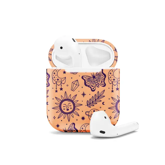 Celestial Butterfly Stars Moons and Planets AirPods Case AirPods Pro AirPods Pro 2 AirPods 3 AirPods 2 Glossy 1425