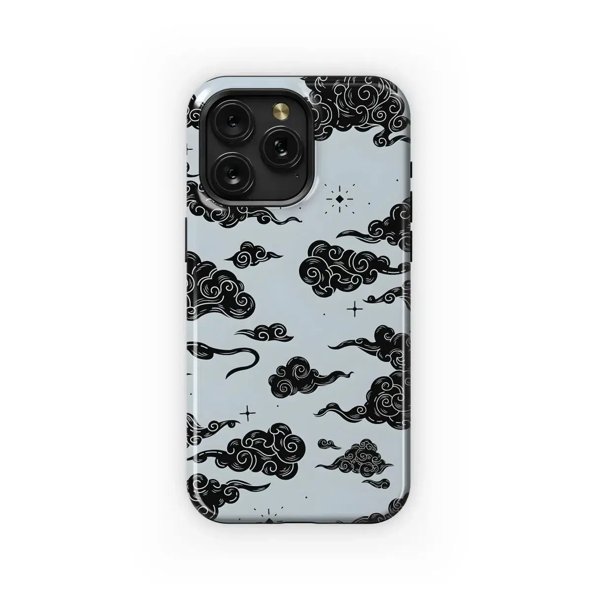 Celestial Clouds and Moon Dream Phone Case iPhone Samsung Cover Pixel 5437 - Image 1