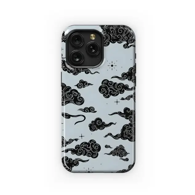 Celestial Clouds and Moon Dream Phone Case iPhone Samsung Cover Pixel 5437