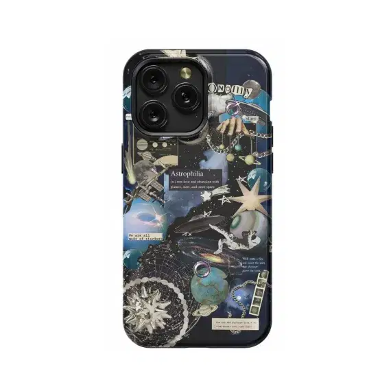 Celestial Collage Astrology Stars Phone Case iPhone Samsung Pixel & More #532 - Image 1