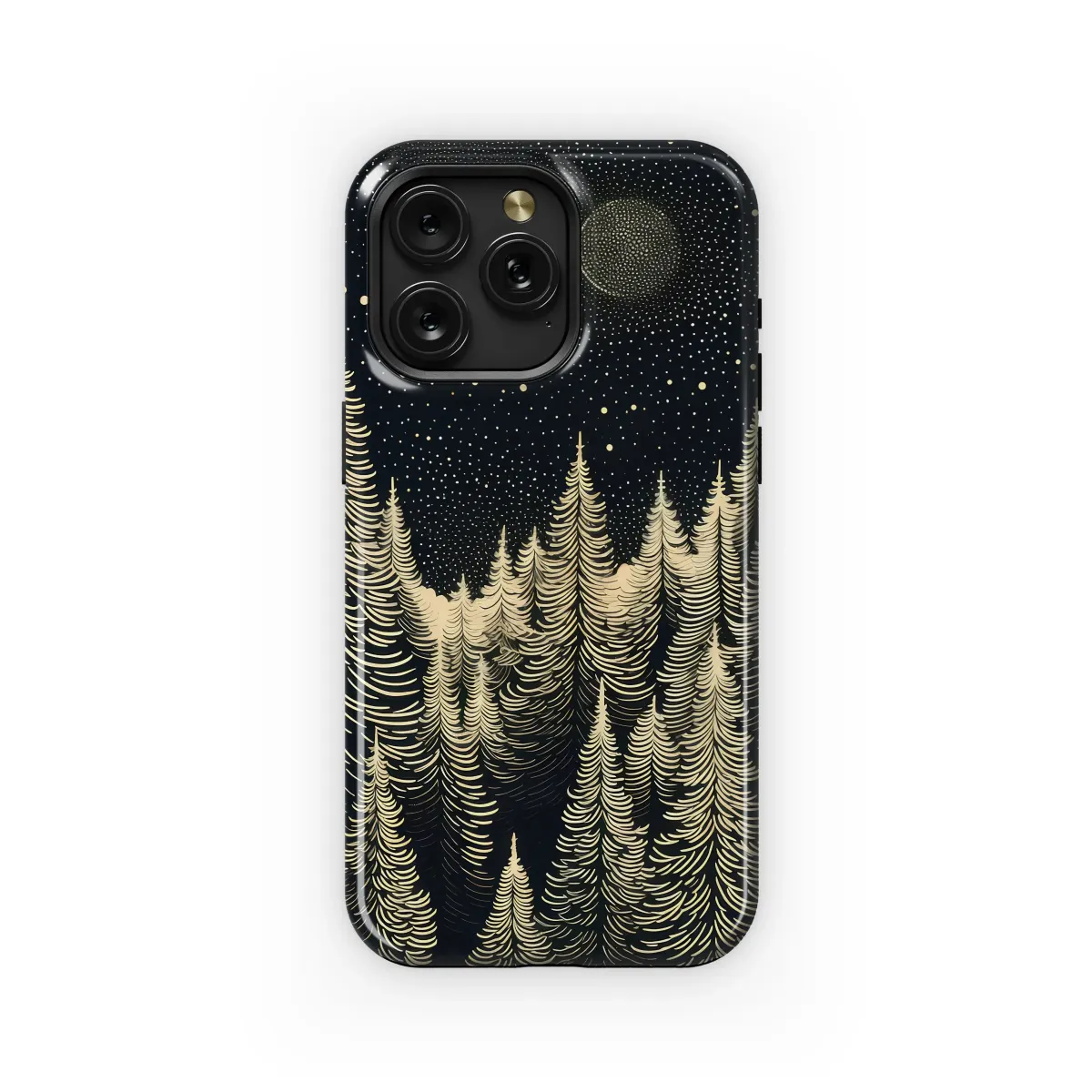 Celestial Forest Under a Starry Night Phone Case iPhone Samsung Cover Pixel 7857 - Image 1