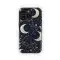 Celestial Gold Moon Flora Pattern Phone Case iPhone Samsung Cover Pixel 5247 - Image 1