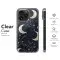 Celestial Gold Moon Flora Pattern Phone Case iPhone Samsung Cover Pixel 5247 - Image 8