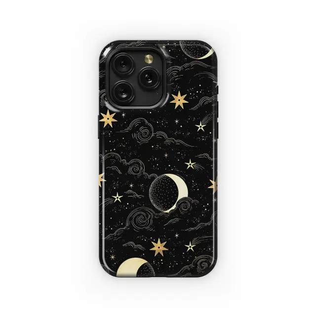 Celestial Gold Night
 Phone Case iPhone Samsung Cover Pixel 4175