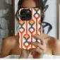 Celestial Midnight Garden Golden Floral Art Phone Case iPhone Samsung Cover Pixel 5246 - Image 1