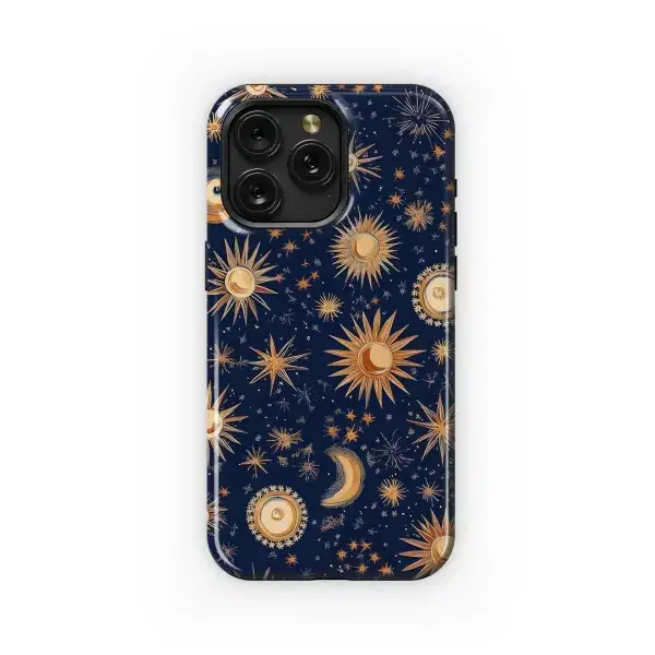 Celestial Midnight Phone Case iPhone Samsung Cover Pixel 5140 - Image 1