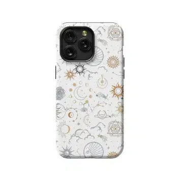 Celestial Moon Astrology Phone Case iPhone Samsung Pixel & More - Image 1