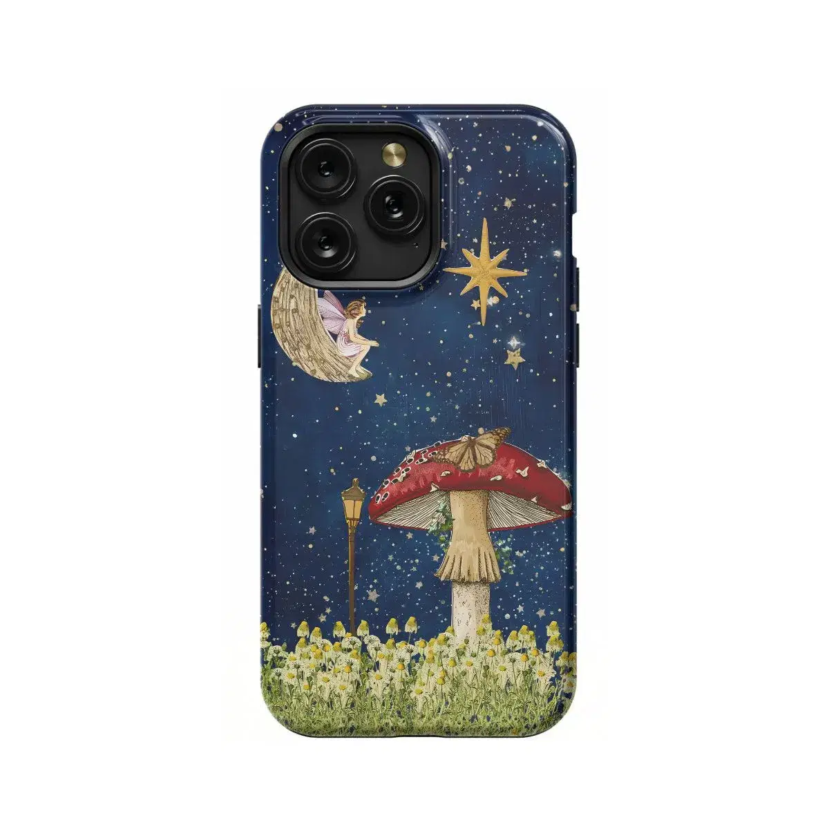 Celestial Mushroom Phone Case iPhone Samsung Pixel & More - Image 1