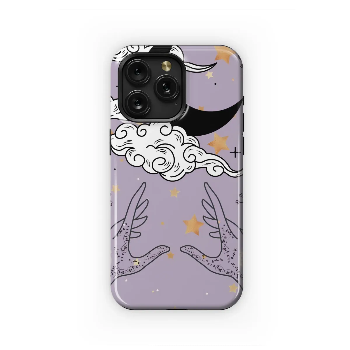 Celestial Ritual of Inked Hands Phone Case iPhone Samsung Cover Pixel 6671 - Image 1