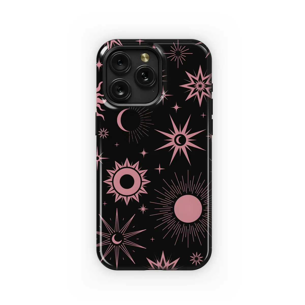 Celestial Rose Night Sky Pattern Phone Case iPhone Samsung Cover Pixel 6196 - Image 1