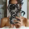Celestial Serpent, Midnight Bloom Phone Case iPhone Samsung Cover Pixel 6221 - Image 2