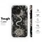 Celestial Serpent, Midnight Bloom Phone Case iPhone Samsung Cover Pixel 6221 - Image 6