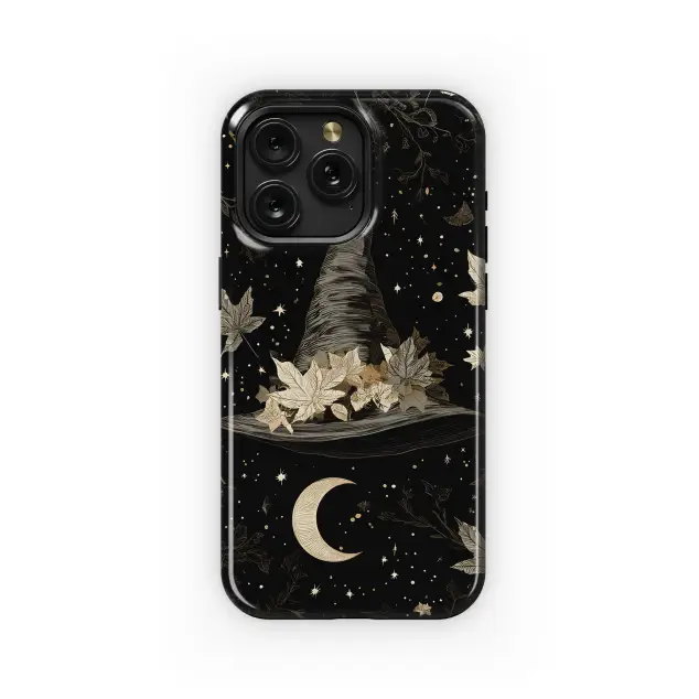Celestial Witch Autumn Nightfall Art Phone Case iPhone Samsung Cover Pixel 7597
