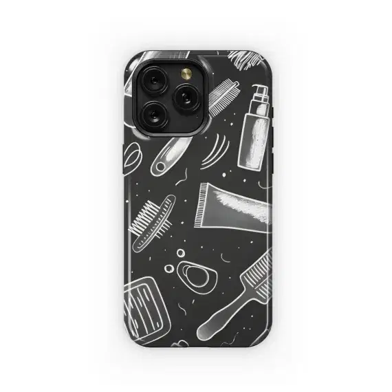 Chalkboard Beauty Pattern Phone Case iPhone Samsung Cover Pixel 5167 - Image 1