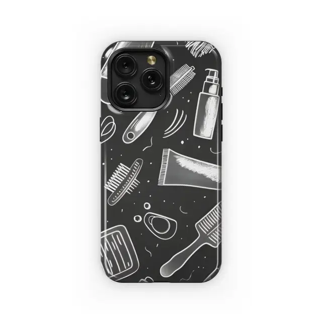 Chalkboard Beauty Pattern Phone Case iPhone Samsung Cover Pixel 5167