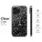 Chalkboard Paris Sketch Pattern Phone Case iPhone Samsung Cover Pixel 5257 - Image 8