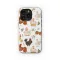 Charming Chicken Coop Doodle Art Phone Case iPhone Samsung Cover Pixel 7578 - Image 1