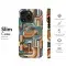 Checker Mid Century Phone Case iPhone Samsung Cover Pixel 3601 - Image 7