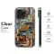 Checker Mid Century Phone Case iPhone Samsung Cover Pixel 3601 - Image 8