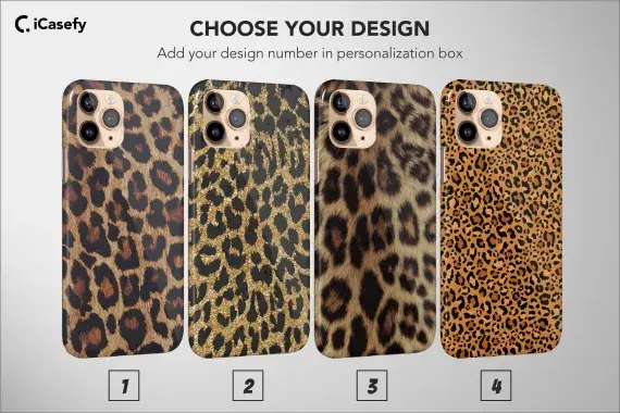 Cheetah Print Phone Case Animal Leopard Leon Cover - Image 1