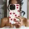 Cherries & Bows Pattern Phone Case iPhone Samsung Cover Pixel 4527 - Image 2