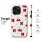 Cherries & Bows Pattern Phone Case iPhone Samsung Cover Pixel 4527 - Image 6