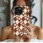Cherry Blossom Argyle
 Phone Case iPhone Samsung Cover Pixel 5585 - Image 1