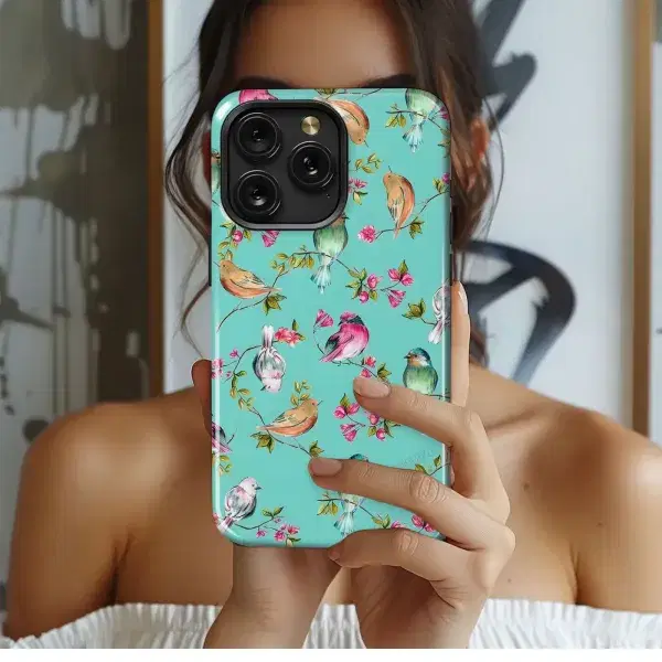 Cherry Blossom Cassette
 Phone Case iPhone Samsung Cover Pixel 5515 - Image 1