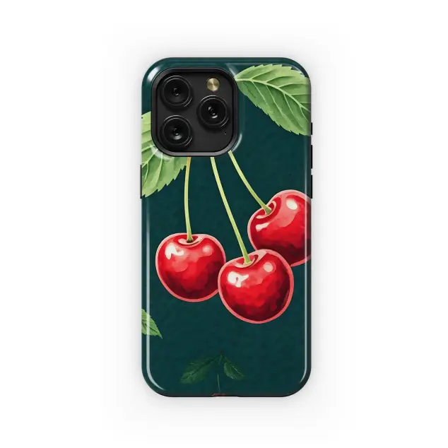 Cherry Watercolor Phone Case iPhone Samsung Cover Pixel 3622
