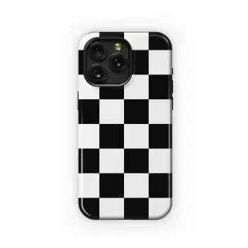 Chessboard Black White Phone Case iPhone Samsung Cover Pixel 3656 - Image 1